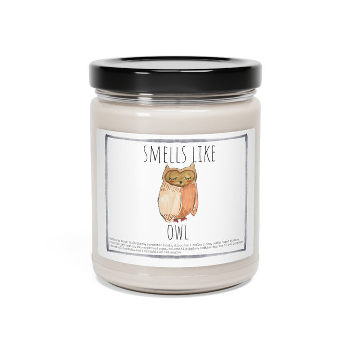 Owl - 9oz Soy Candle, Birthday,  Friend, Birthday Gift, Men Women 1B