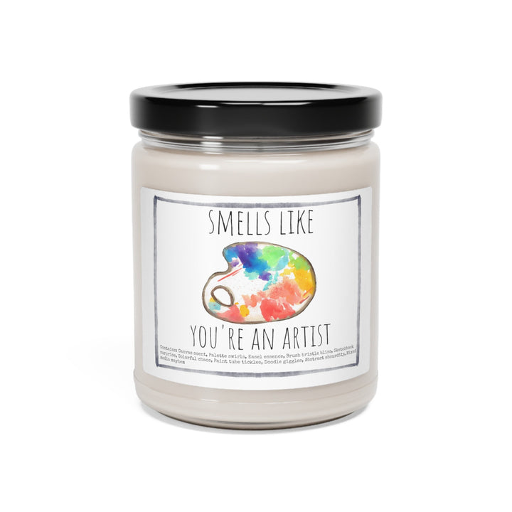 Painter Art - 9oz Soy Candle, Birthday,  Friend, Birthday Gift, Men Women 1A