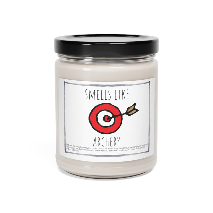 Archery - 9oz Soy Candle, Birthday,  Friend, Birthday Gift, Men Women