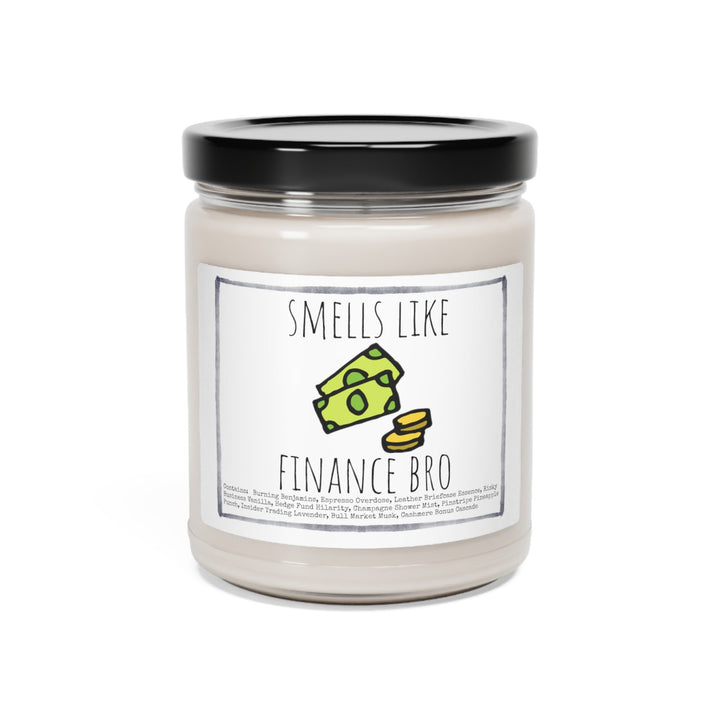 Finance Money - 9oz Soy Candle, Birthday,  Friend, Birthday Gift, Men Women