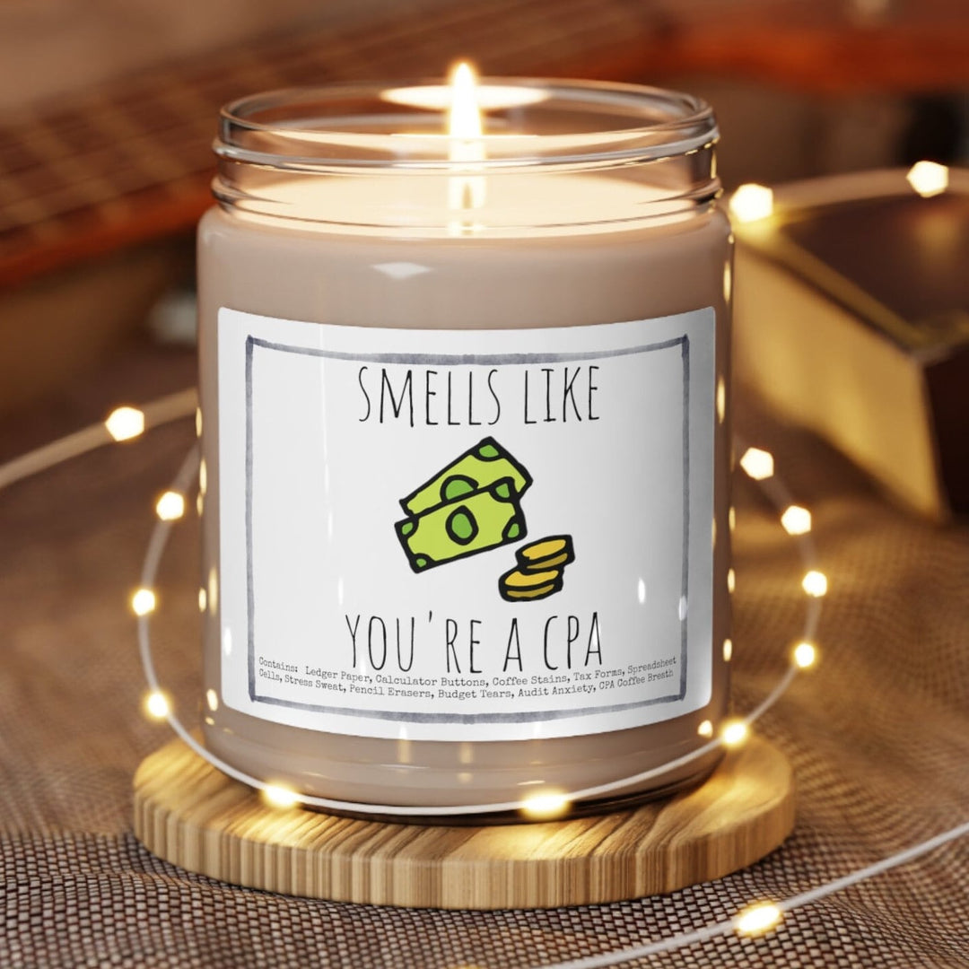 Accountant - 9oz Soy Candle, Birthday,  Friend, Birthday Gift, Men Women 1B