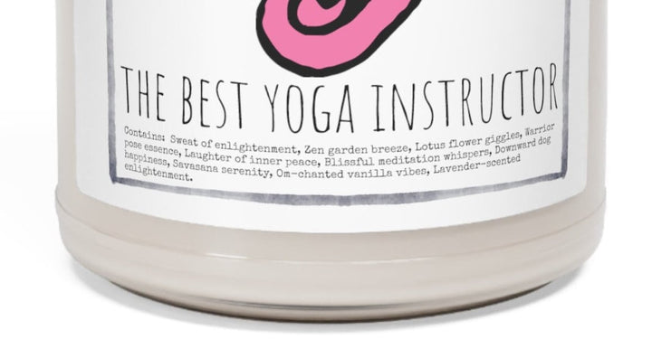 Yoga - 9oz Soy Candle, Birthday,  Friend, Birthday Gift, Men Women