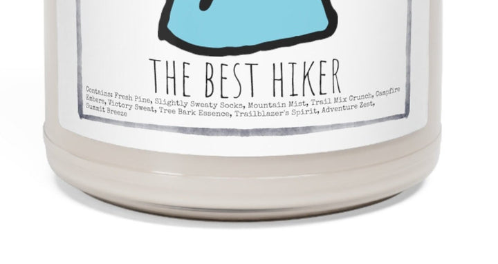 Hiking Mountains - 9oz Soy Candle, Birthday,  Friend, Birthday Gift, Men Women