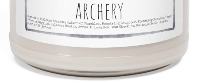 Archery - 9oz Soy Candle, Birthday,  Friend, Birthday Gift, Men Women