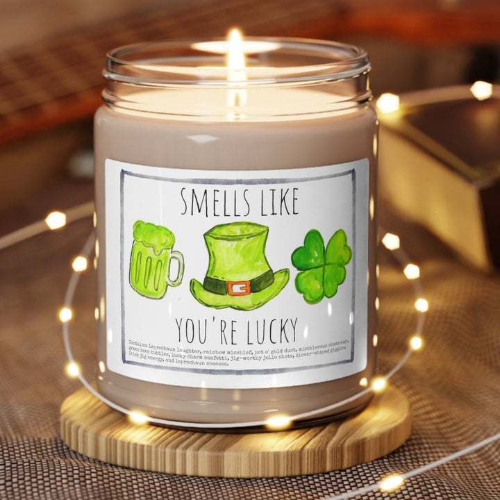 Irish St. Patricks - 9oz Soy Candle, Birthday,  Friend, Birthday Gift, Men Women 1F