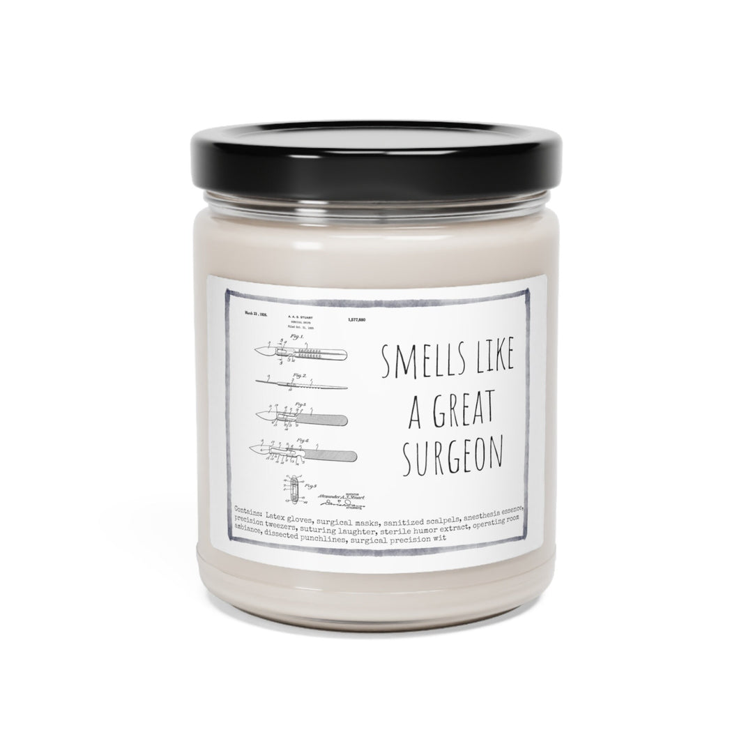 Surgeon - 9oz Soy Candle, Birthday,  Friend, Birthday Gift, Men Women 1A