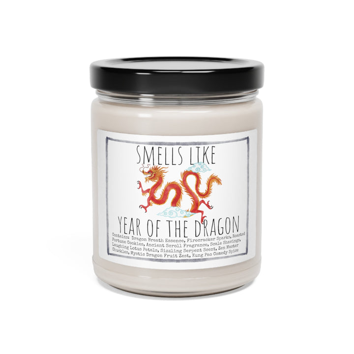 Dragon Year - 9oz Soy Candle, Birthday,  Friend, Birthday Gift, Men Women