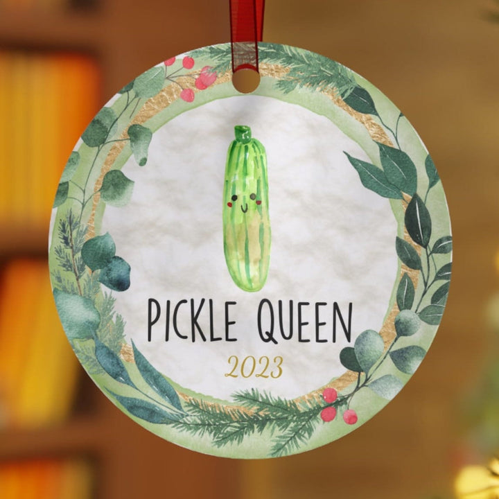 Pickle - Christmas Ornament, Ceramic, Funny Personalized, Tree Decoration 1A