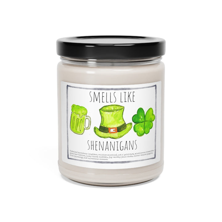 Irish St. Patricks - 9oz Soy Candle, Birthday,  Friend, Birthday Gift, Men Women 1D