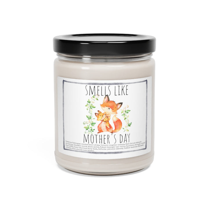 Mother's Day Fox- 9oz Soy Candle, Birthday,  Friend, Birthday Gift, Men Women 1C