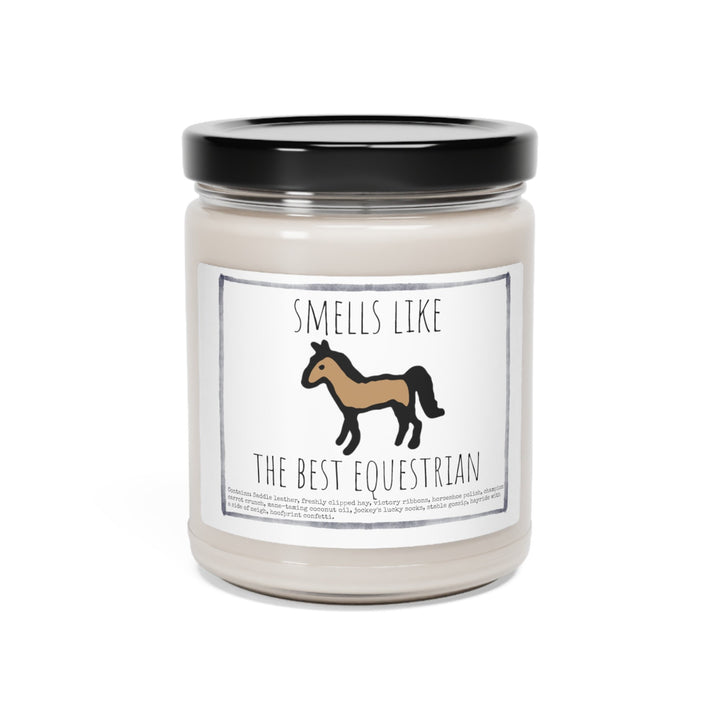 Horse Equestrian - 9oz Soy Candle, Birthday,  Friend, Birthday Gift, Men Women 1A