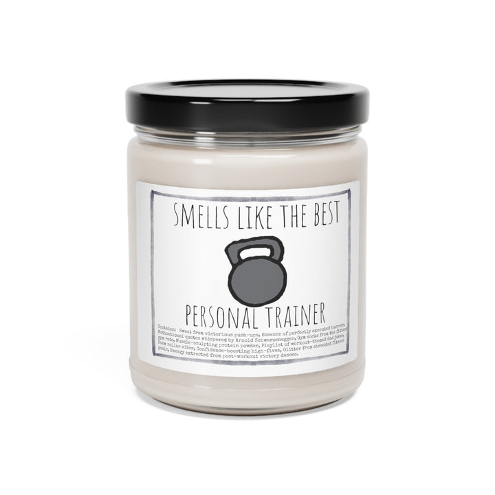 Personal Trainer - 9oz Soy Candle, Birthday,  Friend, Birthday Gift, Men Women 1B