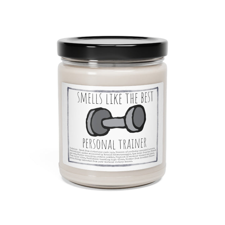 Personal Trainer - 9oz Soy Candle, Birthday,  Friend, Birthday Gift, Men Women