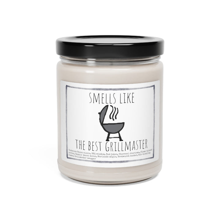 BBQ Grillmaster - 9oz Soy Candle, Birthday,  Friend, Birthday Gift, Men Women