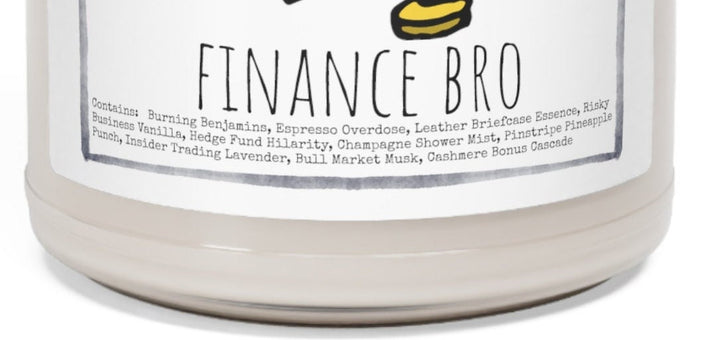 Finance Money - 9oz Soy Candle, Birthday,  Friend, Birthday Gift, Men Women