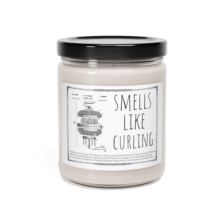 Curling - 9oz Soy Candle, Birthday,  Friend, Birthday Gift, Men Women