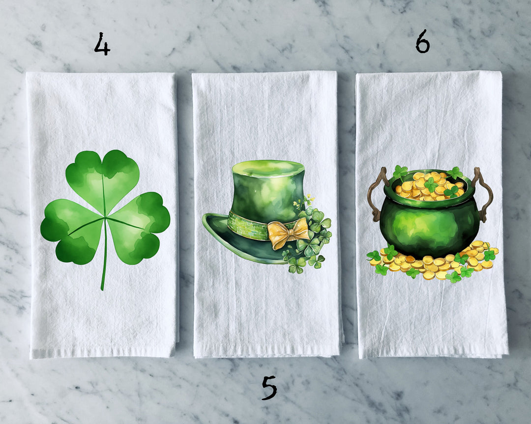 Irish St. Patricks - Kitchen Tea Towel, Hand Dish, Housewarming, Funny, Friend, Gift