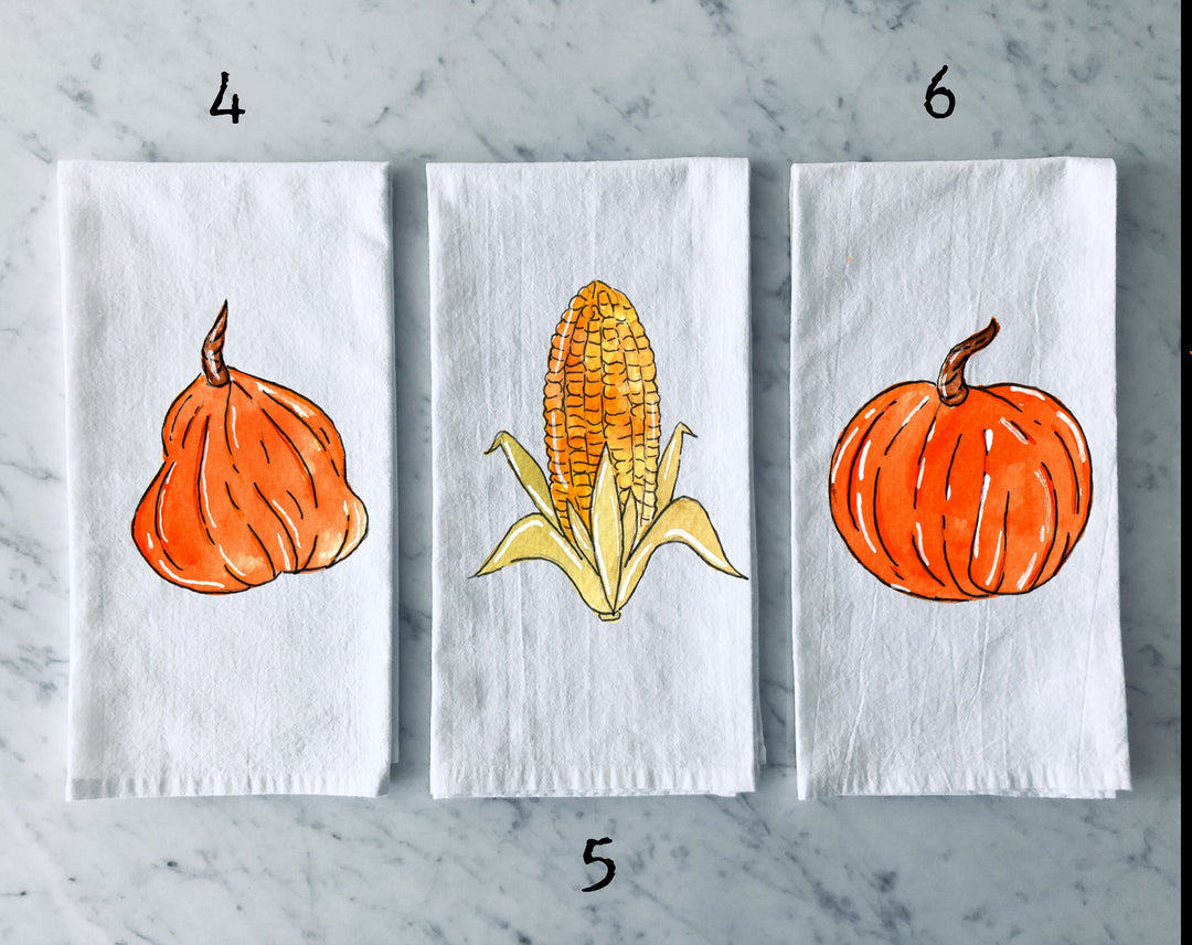 Halloween Fall - Kitchen Tea Towel, Hand Dish, Housewarming, Funny, Friend, Gift