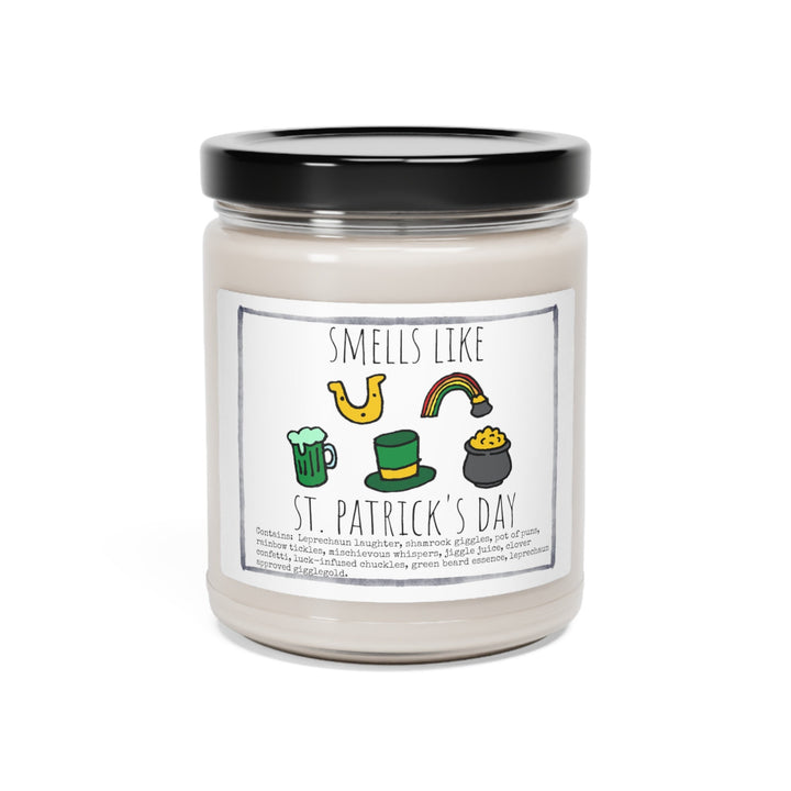 Irish St. Patricks - 9oz Soy Candle, Birthday,  Friend, Birthday Gift, Men Women 1C