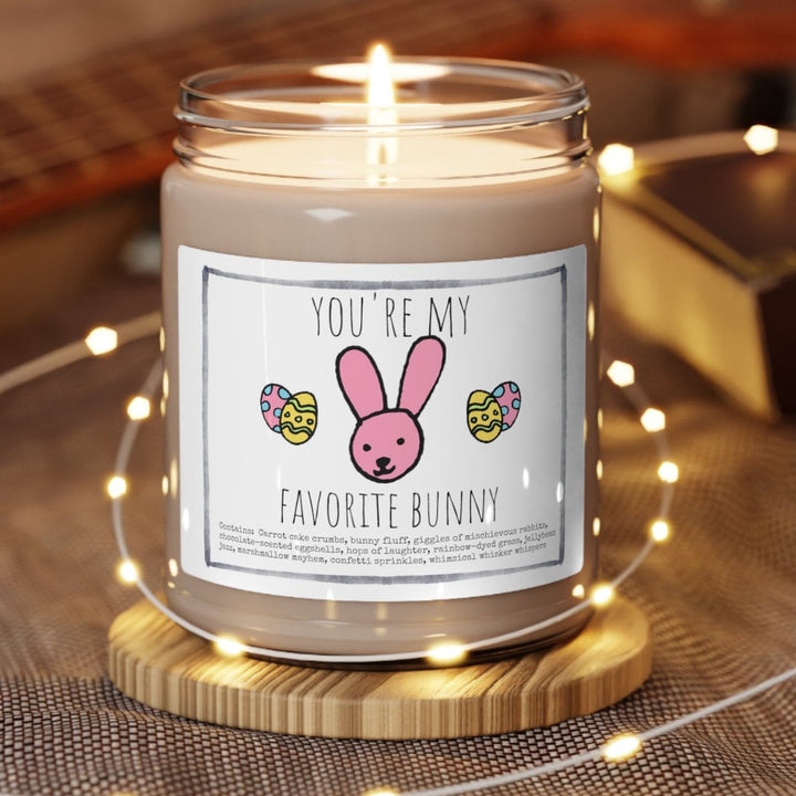 Easter Bunny - 9oz Soy Candle, Birthday,  Friend, Birthday Gift, Men Women 1B