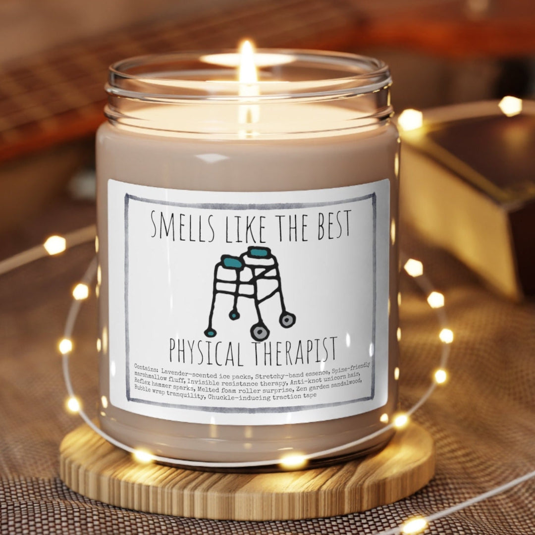 Physical Therapist - 9oz Soy Candle, Birthday,  Friend, Birthday Gift, Men Women