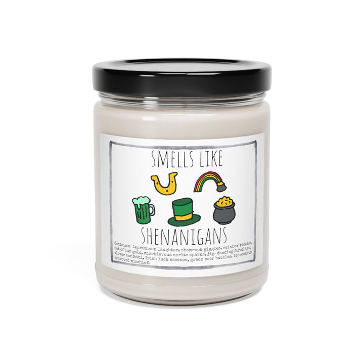 Irish St. Patricks - 9oz Soy Candle, Birthday,  Friend, Birthday Gift, Men Women