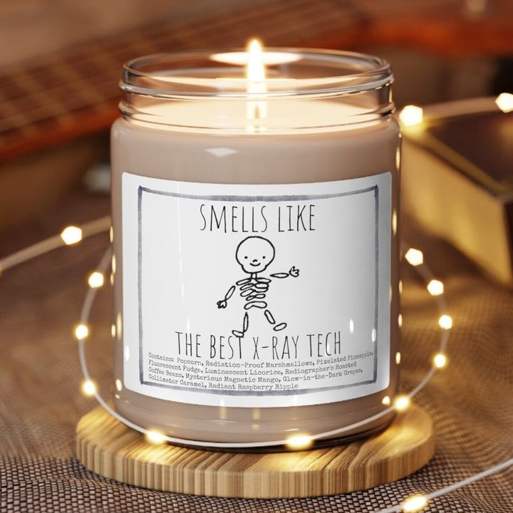 X-Ray Tech - 9oz Soy Candle, Birthday,  Friend, Birthday Gift, Men Women