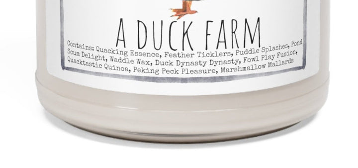 Duck Farm - 9oz Soy Candle, Birthday,  Friend, Birthday Gift, Men Women