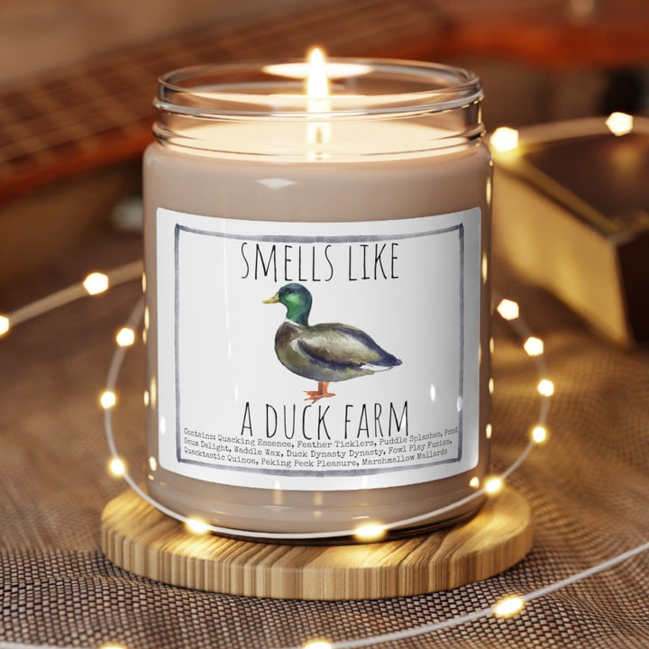 Duck Farm - 9oz Soy Candle, Birthday,  Friend, Birthday Gift, Men Women