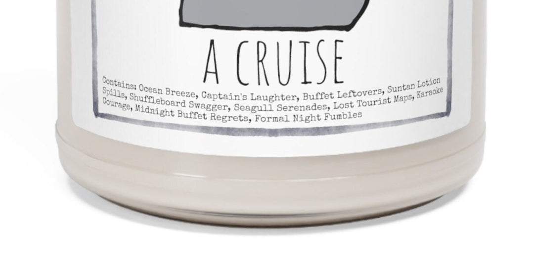 Cruise - 9oz Soy Candle, Birthday,  Friend, Birthday Gift, Men Women