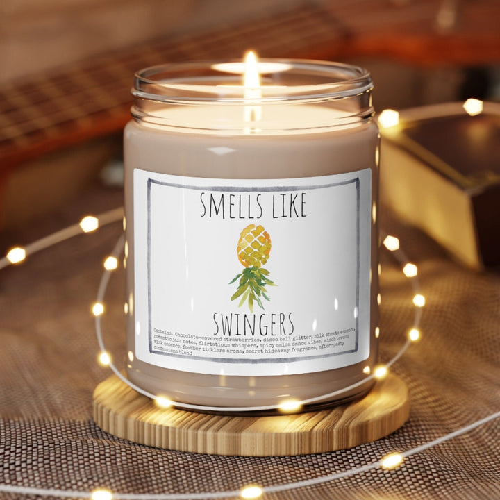 Pineapple Swinger - 9oz Soy Candle, Birthday,  Friend, Birthday Gift, Men Women