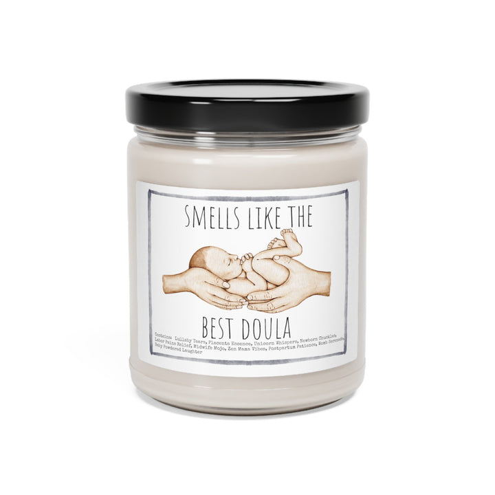 Doula Midwife - 9oz Soy Candle, Birthday,  Friend, Birthday Gift, Men Women