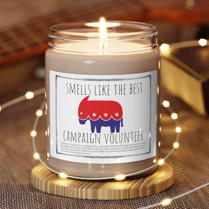 Republican - 9oz Soy Candle, Birthday,  Friend, Birthday Gift, Men Women