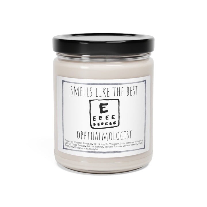 Ophthalmologist - 9oz Soy Candle, Birthday,  Friend, Birthday Gift, Men Women