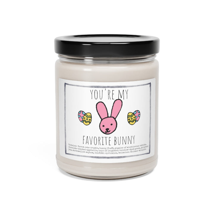 Easter Bunny - 9oz Soy Candle, Birthday,  Friend, Birthday Gift, Men Women 1B