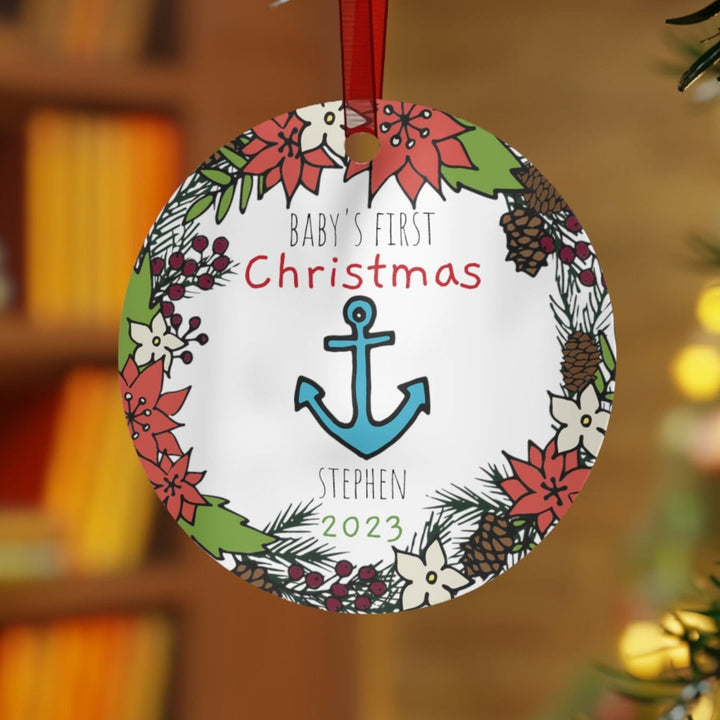 Nautical Baby - Christmas Ornament, Ceramic, Funny Personalized, Tree Decoration